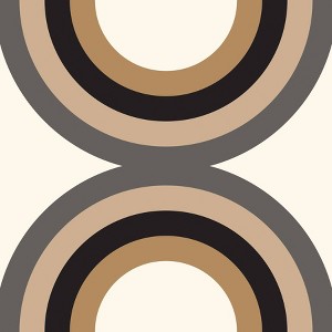 NuWallpaper Sir Culls Black Peel and Stick Wallpaper - 1 of 4