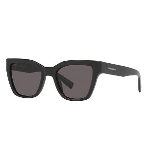 Saint Laurent SL 641 001 Womens Cat-Eye Sunglasses Black 52mm - 1 of 3