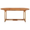 vidaXL Dining Table Various wood shades Solid Acacia Wood - 2 of 4