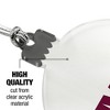 University of Wisconsin - La Crosse University Secondary Logo Acrylic Christmas Tree Holiday Ornament - 4 of 4