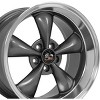 OE Wheels LLC FR01-17105-5450-27AM Anthracite Wheel with Machined Lip Painted (17 x 10.5 inches /5 x 114 mm, 27 mm Offset) - 3 of 3