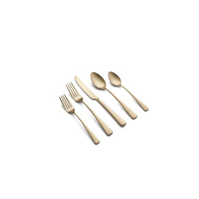 20pc Cerys Champagne Satin Flatware Set - Cambridge Silversmiths