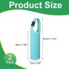 Unique Bargains Elastic Neoprene Commuting Jogging Cycling Insulated Bottle Sleeves with Carrying Handle 2 Pcs - 2 of 4