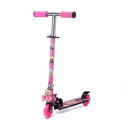 Barbie 3d Licensed 2 Wheel Kick Scooter With Light Up Wheels Target