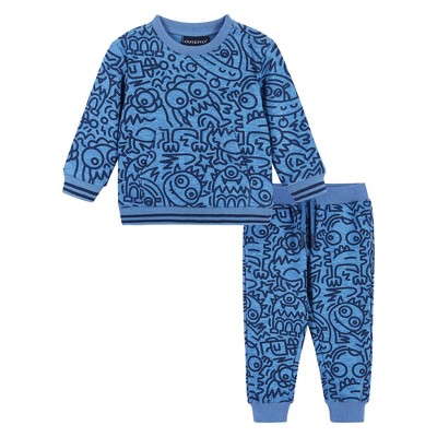 Kenzo Kids graphic-print tracksuit set - White