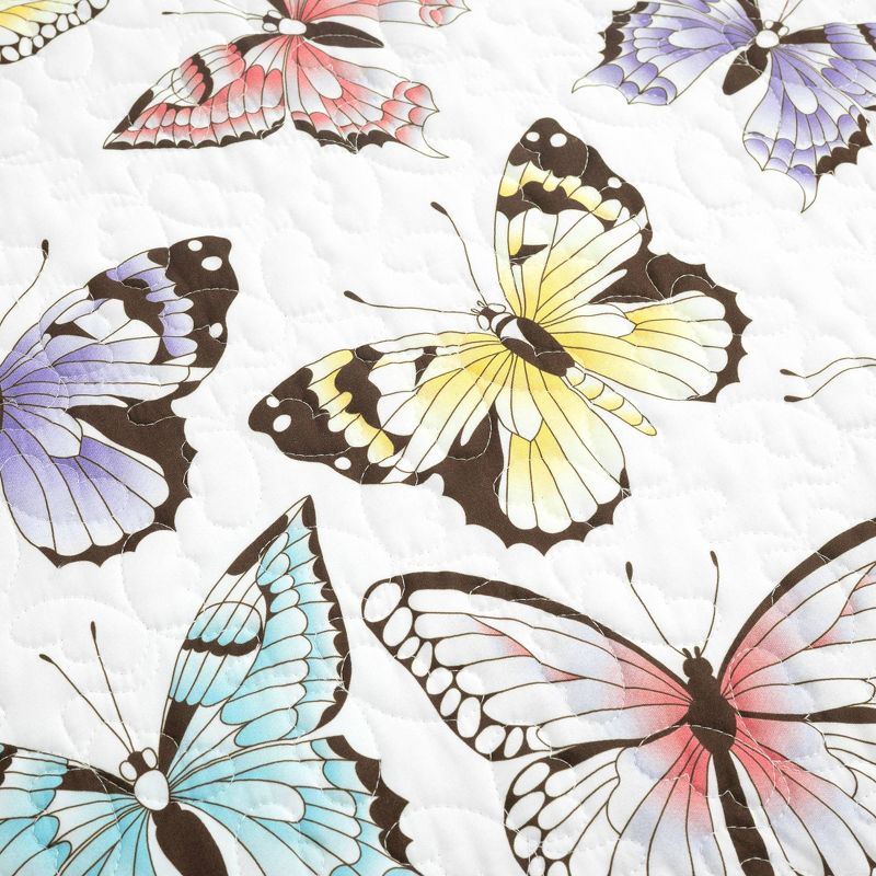 Flutter Butterfly Quilt Set - Lush Décor, 4 of 14