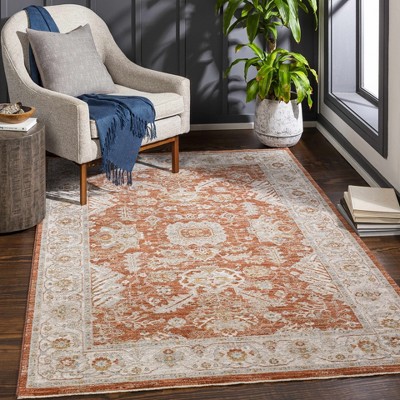 Hauteloom Ibstock Orange Statement Rug