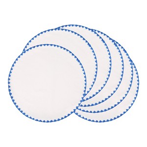 REGALWOVEN Farmhouse Placemats Set of 4 Placemats for Dining Table Decor Indoor Washable Kitchen Table Mat - 1 of 4