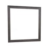 Royal Hampton Dresser Mirror, Charcoal Gray Poplar Wood Frame, Square 40 Inch - 2 of 4