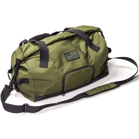 The NORTH FACE Base Camp Duffel Bag / Backpack Olive Green