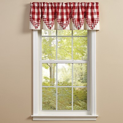 Park Designs Buffalo Check Point Valances 72"x15"