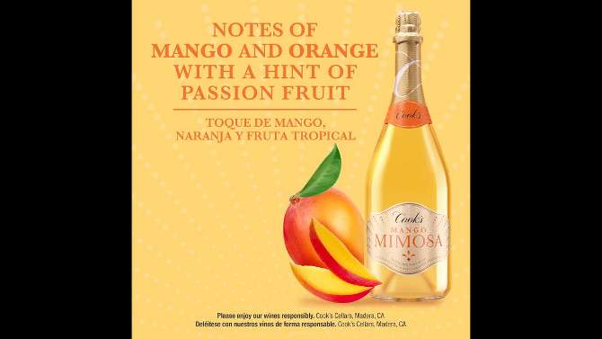 Cook&#39;s Mango Mimosa - 750ml Bottle, 2 of 13, play video