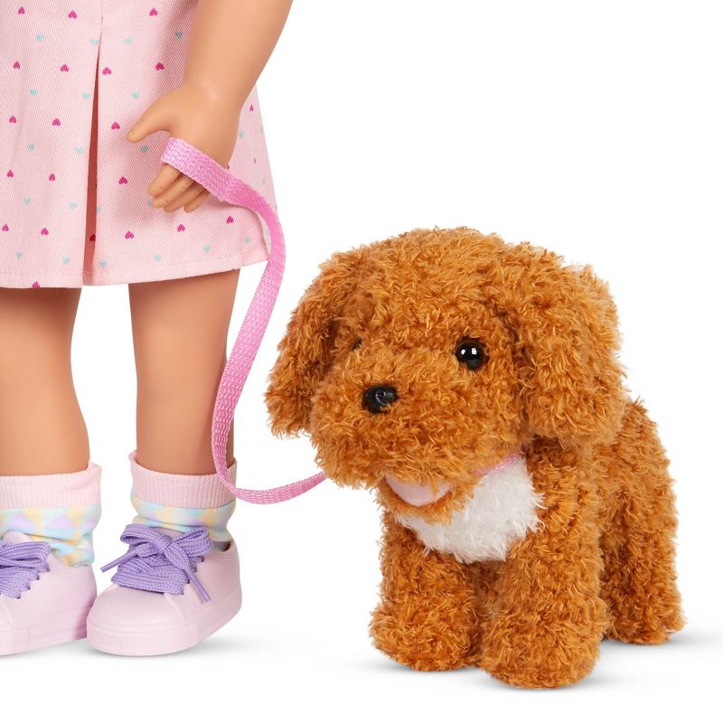 Our Generation Hop In Dog Carrier &#38; Pet Plush Poodle for 18&#34; Dolls, 4 of 8