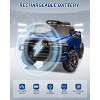 coucheta Kids Ride On Cars, Licensed RAM 12V Electric Ride On Truck Car, Electric Pickup Car for Toddlers, Spring Suspension, LED Lights, Music - 3 of 4