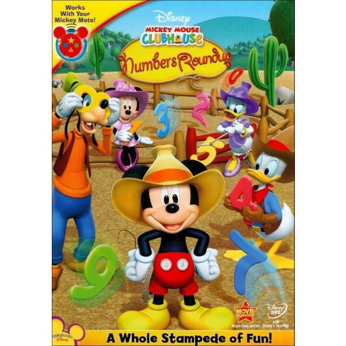 Mickey Mouse Clubhouse: Mickey's Numbers Roundup (dvd) : Target