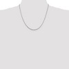 Black Bow Jewelry 1.5mm Sterling Silver, Round Solid Snake Chain Necklace - 3 of 4
