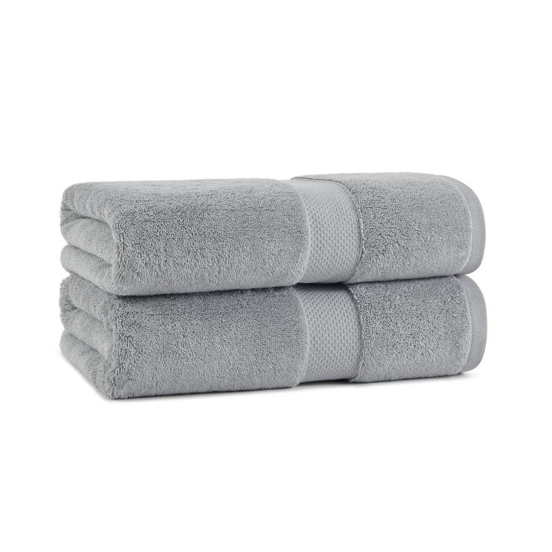 Aston & Arden Luxury Cotton Bath Towels (Pack of 2), 30x54, 1 of 7