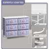Sorbus 6 Drawers Dresser- Storage Unit with Steel Frame, Wood Top, Fabric Bins - for Bedroom, Closet, Office and more - 3 of 4