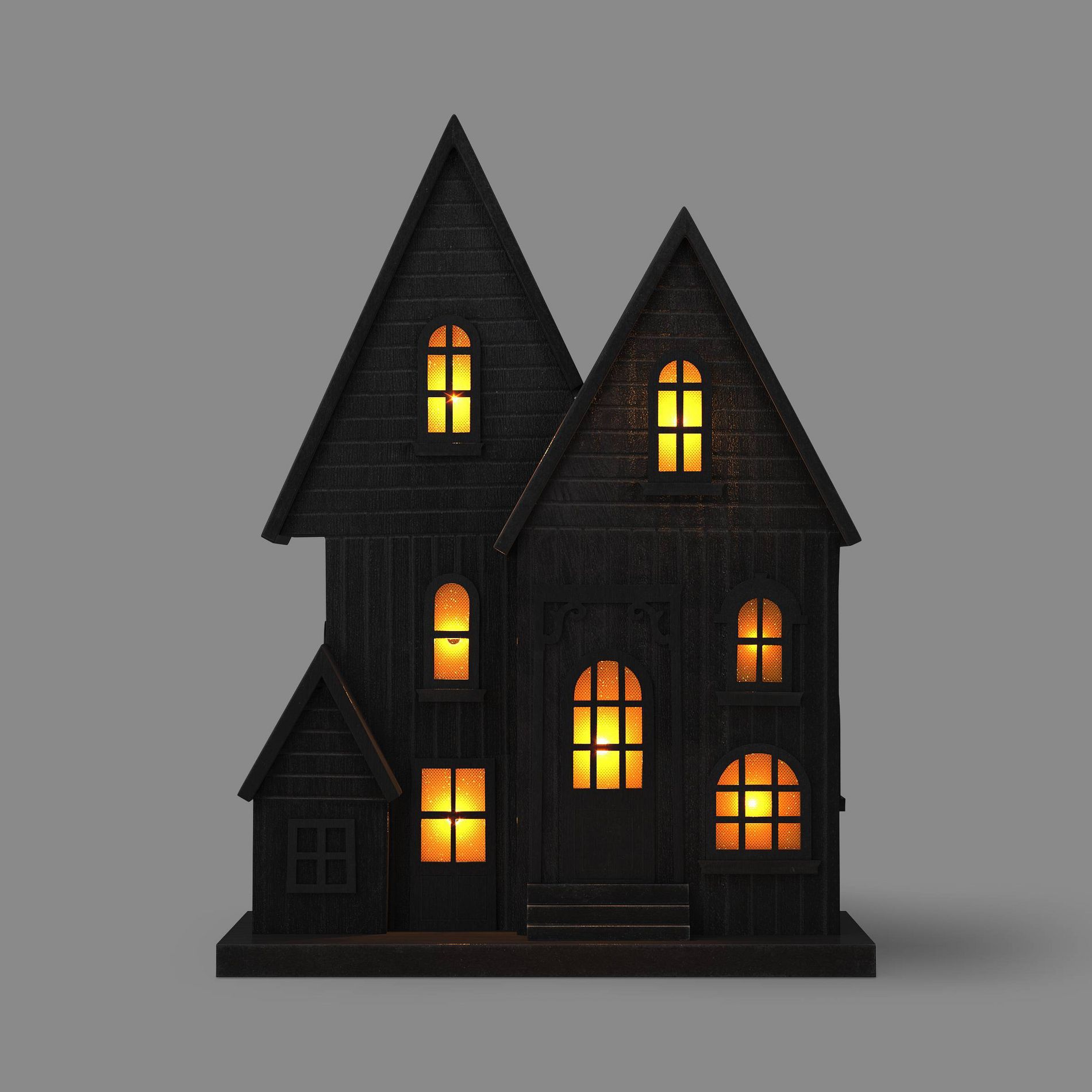 Large Wooden Halloween Haunted House - Threshold™