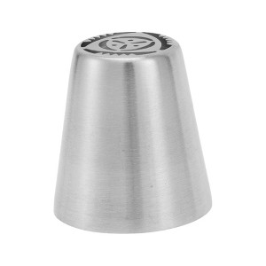 Unique Bargains Piping Tip 304 Stainless Steel Silver Tone 0.98"x1.46"x1.65" 1 Pcs - 1 of 3