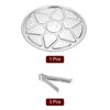 Unique Bargains Stainless Steel Heat Resistant Rust Resistant Steamer Rack with Stand - 3 of 4