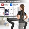 Superfit 4.0HP Foldable Electric Treadmill Jogging Machine w/Bluetooth Black - 4 of 4