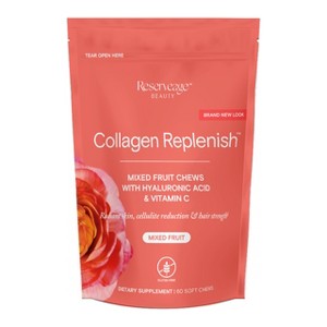 Reserveage Beauty Collagen Replenish Chews, Supplement for Skin Care and Hair Growth - 60 Soft Chews (20 Servings) - 1 of 4