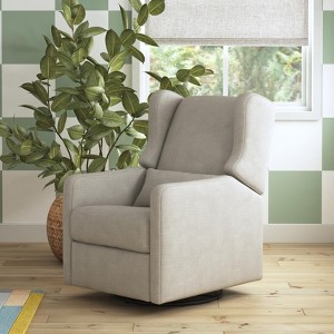 Carter's by daVinci Arlo Recliner and Swivel Glider | Water Repellent & Stain Resistant Fabric - 1 of 4