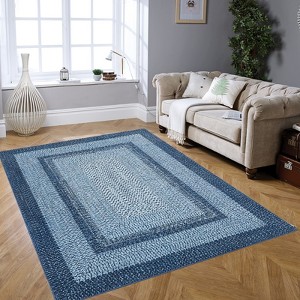 Hallway Runner  Rug Washable Soft Carpet - Non Slip Modern Floor Runner for Bedroom, Kitchen, Living Room - 1 of 4