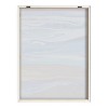 18" x 24" Blake Coastal Currents Framed Printed Art by Xizhou Xie Natural: Kate & Laurel Decor, Vertical Acrylic Landscape - 4 of 4