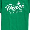 Boys' - Instant Message - Peace Be With You Short Sleeve Graphic T-Shirt - 2 of 4