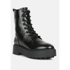 Molsh Faux Leather Ankle Biker Boots Women - 2 of 4