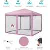 10 x 10 FT Pop Up Canopy, Party Tent with Mosquito Netting, Height Adjustable Instant Sun Shade, Portable Screen Shelter for Parties, Camping, Events - 3 of 4