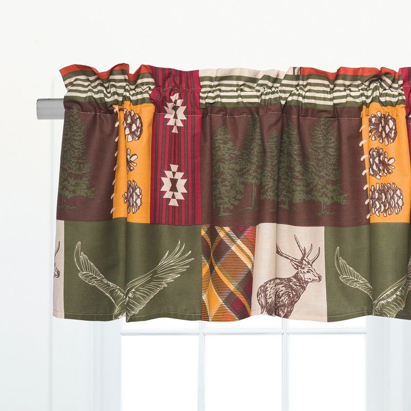 C&F Home Keaton Brown Valance Collection, 2 of 5