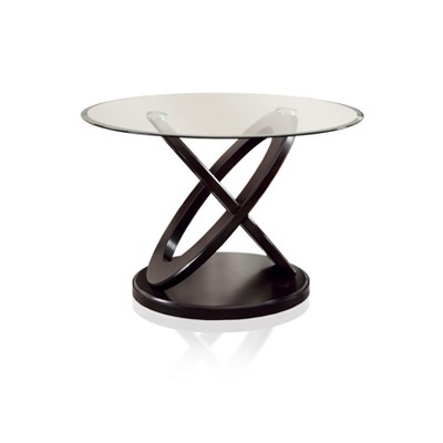 target glass dining table