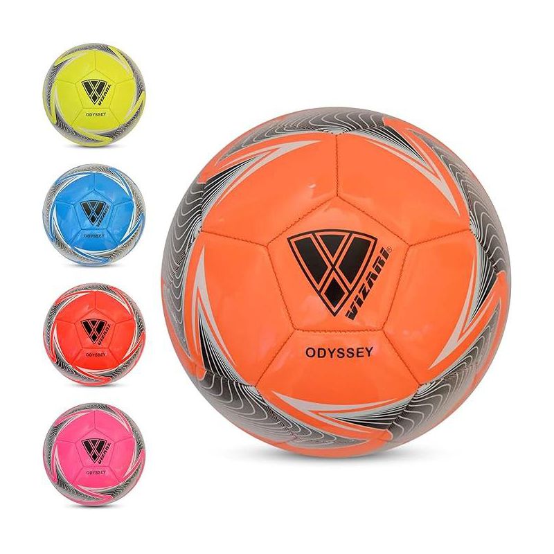 Vizari Odyssey Soccer Ball – Adults & Kids Football with Optimal Air Retention - Perfect for Training and Matches Colour, 1 of 6