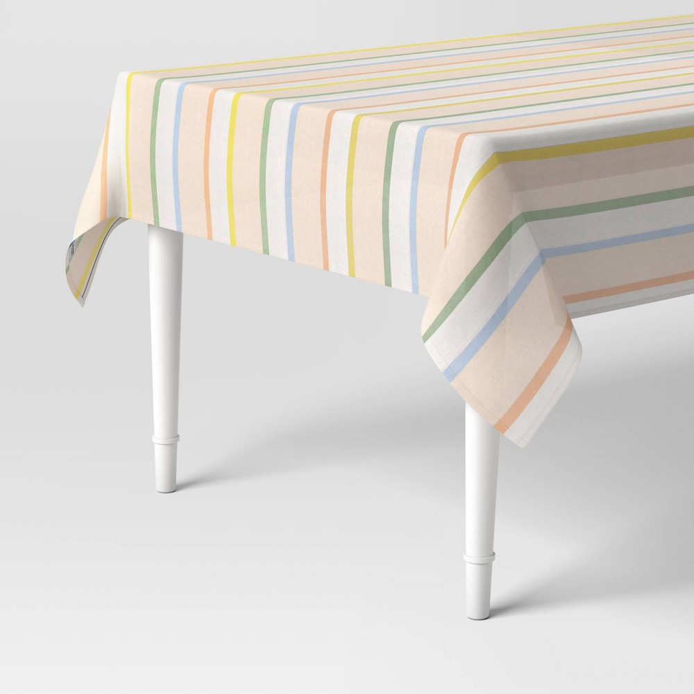 84"x60" Striped Tablecloth - Room Essentials™