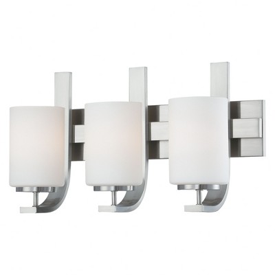 Thomas Lighting Pendenza 3 - Light Vanity in  Brushed Nickel