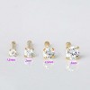 Jewelry Avalanche 1.5mm-3mm CZ Solid 22G 14K Gold Nose Bone Nose Stud - 2 of 4