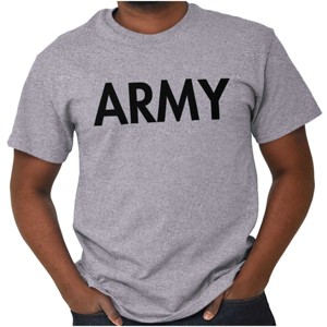 Men's Army Military Physical Training PT Graphic T Shirt Brisco Brands - 1 of 4