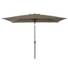 Sonkuki 6×9FT Rectangular Outdoor Patio Umbrella w/Push Button Tilt and Crank Handle, Sun-Protective - 2 of 4