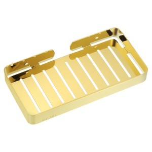 Unique Bargains 304 Stainless Steel Wall Mounted Soap Dish Holder with Installation Kits - 1 of 4