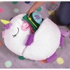 Happy Nappers: Pillow & Sleepy Sack: Medium - White Unicorn - 54 x 20", 2-In-1: Plush Animal Opens To Sleeping Bag, Soft Play-Nap Character, Kids 3+ - 4 of 4