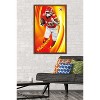 Trends International NFL Kansas City Chiefs - Isiah Pacheco 24 Framed Wall Poster Prints - 2 of 4