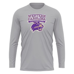 Men's Western Carolina University Adult Sport Long Sleeve Shirt Primary Logo - 1 of 4