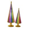 Cody Foster 15.0 Inch Narrow Spectrum Rainbow Trees Set / 3 Decor Mantle Tree Sculptures - 2 of 3