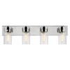 Nuvo Lighting Intersection 4 - Light Vanity in  Polished Nickel - 4 of 4