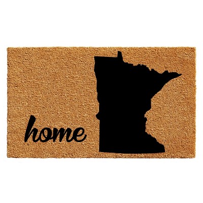 Calloway Mills 105282436 Minnesota Doormat 24 In. x 36 In. Natural/Black