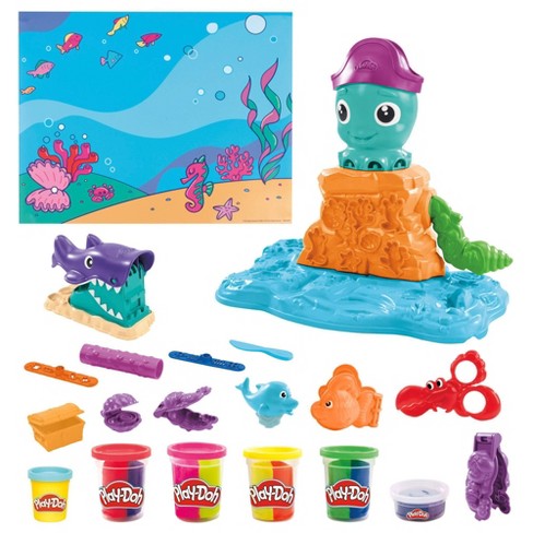 Play doh octopus ocean on sale playset