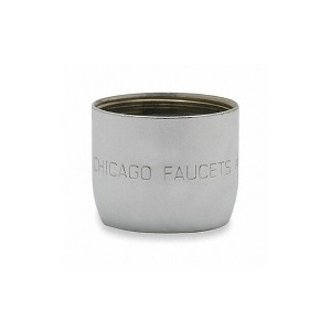 Chicago Faucet  Spray Outlet,Brass,13/16 in - 24,Chrome E2605-5JKABCP - 1 of 1